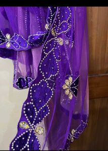 Heavy Work Lehanga Saree
