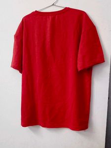 Red &#39;MADE&#39; Graphic Tee