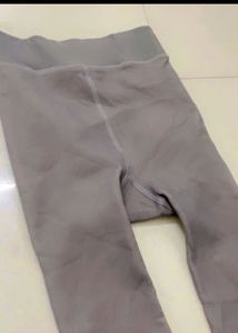 Grey Thermal Fleece Thick Stockings