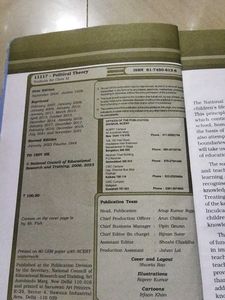 Political Theory Textbook - Class XI