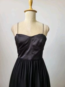 Black High-Low Dress