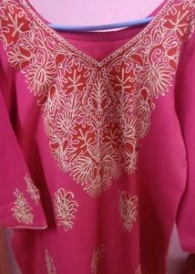 💓 Beautiful Woolen Kurti Suit For Women XXL Size