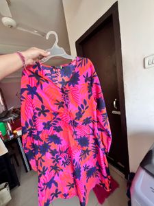 🔥New Tropical Tie Up Dress🔥