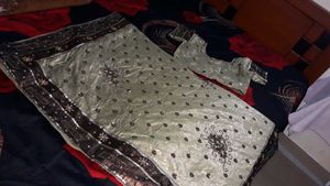 New Heavy Bridal Saree With BlouseFrom Kalyan Silk