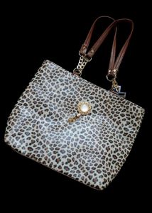 Leopard Print Hand Bag