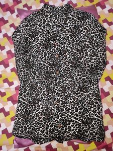 Animal Print Shirt For Women
