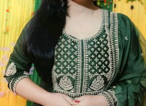 Kurta Pant Dupatta Set