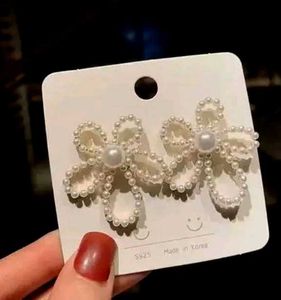 Pearl Flower Earrings