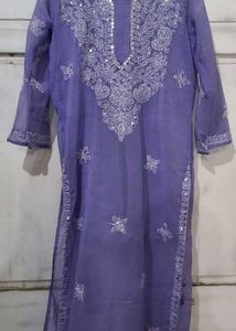 Chikankari Kurti