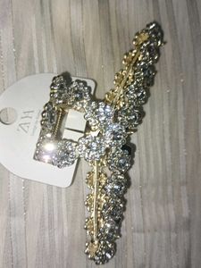 Sparkling Rhinestone Hair Claw Clip