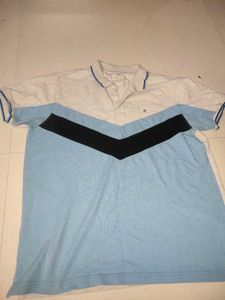 Color Block Polo Shirt(L)