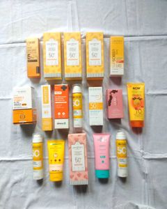 Sunscreen Lot