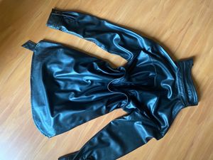 ZARA Faux Leather Over shirt XS