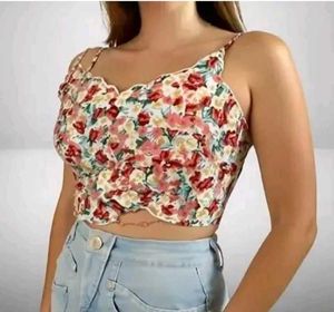 Floral Print Tank Top