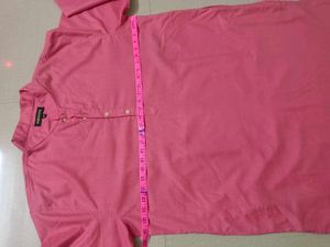 pink colour man kurta