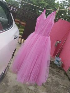 Pink Tulle Party Dress