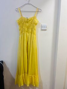 Yellow Maxi Sundress