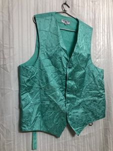 Vesuvio Napoli Cyan Formal Vest