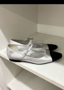 Chanel Silver Mary Jane’s