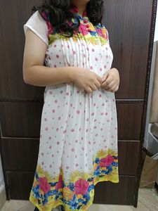 Floral &amp; Polka Dot Dress