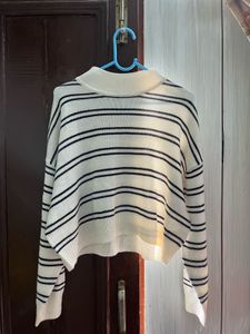 Striped Knit Sweater