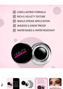 NEW SEALED PAC Keauty BeautyLong Wear Gel Eyeliner