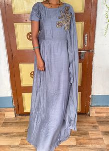 One Hand Flared Gown