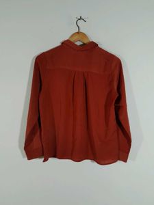 Rust Color Shirt For Women