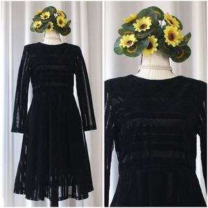 Korean Velvet Dress