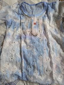 Elegant lucknowi Chikankari Kurta