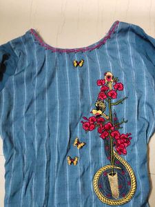 Embroidered Kurta For Women SALE