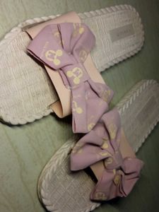 💕 Elegant Bow Flat Slippers