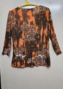 Abstract Print Top