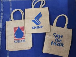 Jute Handbags (Set of 3)