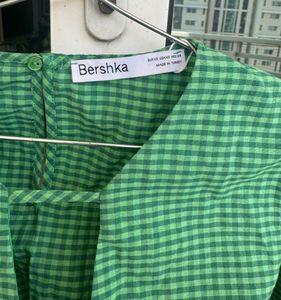 Checkered Blouse / Crop Top