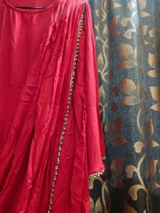 Red Ethnic Kurta ,,,,wow offer price 💥💥
