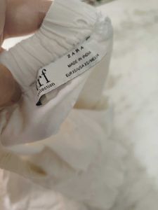 Zara White Skirt