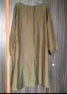 Olive Green Dress