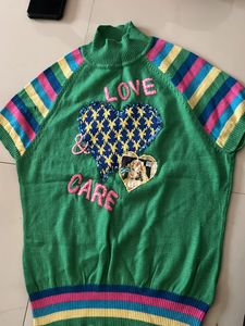 Woolen Green Top