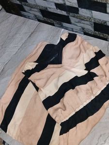 Striped Sleeveless Dress