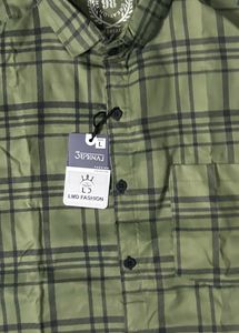 Green Check Shirt New