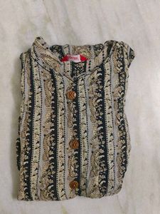 Striped Ethnic Dress