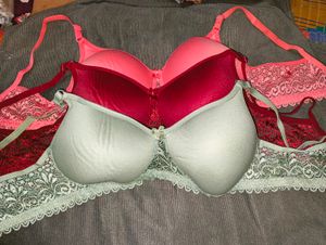 Women Padded Bra Pack Of 3