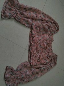 Floral Pink Crop Top Kavyas