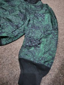Irish Bandana Reversible Full Zip Bomber Jacket