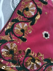 Beautiful Saree With Tari Work