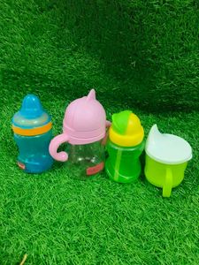 Baby Sipper Bottles Pack Of 4