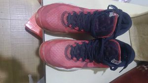 Red Athletic Sneakers Basketball Shoes