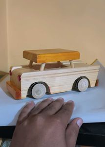 Vintage Wooden Toy Car
