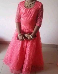 Peach Gown